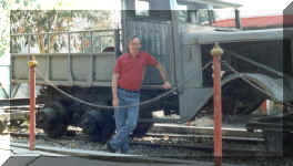 Roy Mark at the Bridge on the River Kwai in 1987