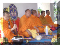 Monks at House Party